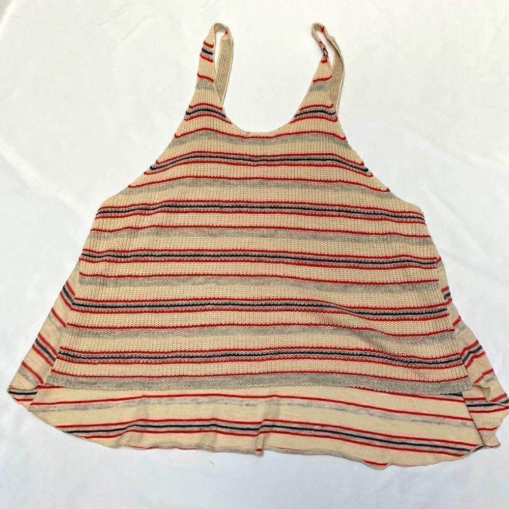 Free People Knitted Striped Tank